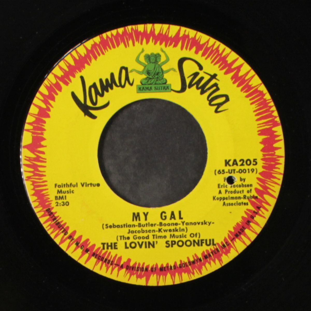 you didn't have to be so nice / my gal by LOVIN' SPOONFUL
