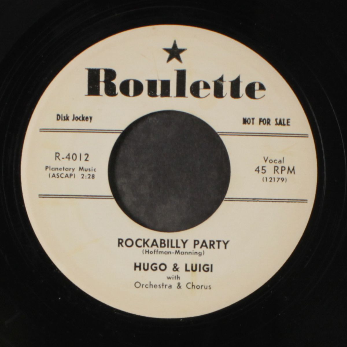 rockabilly party / shenandoah rose by HUGO & LUIGI