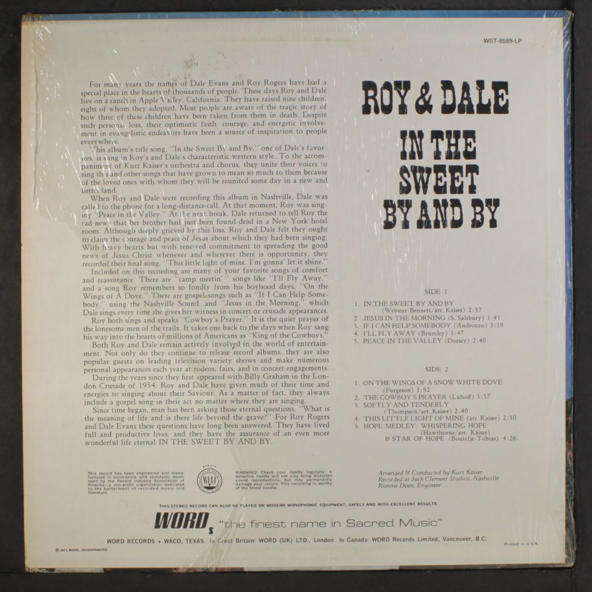 in the sweet by & by by ROY ROGERS & DALE EVANS