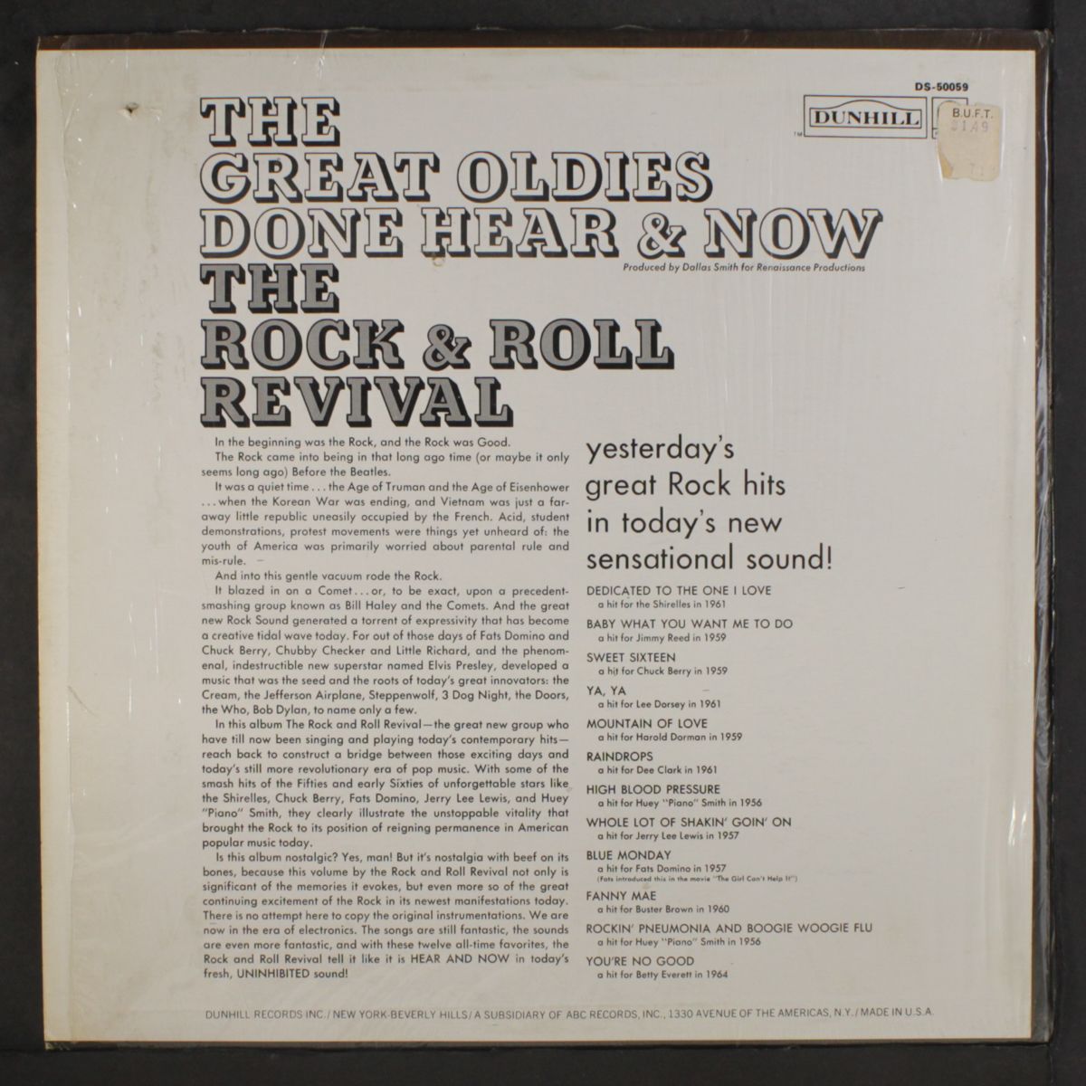 great oldies done hear and now by ROCK & ROLL REVIVAL