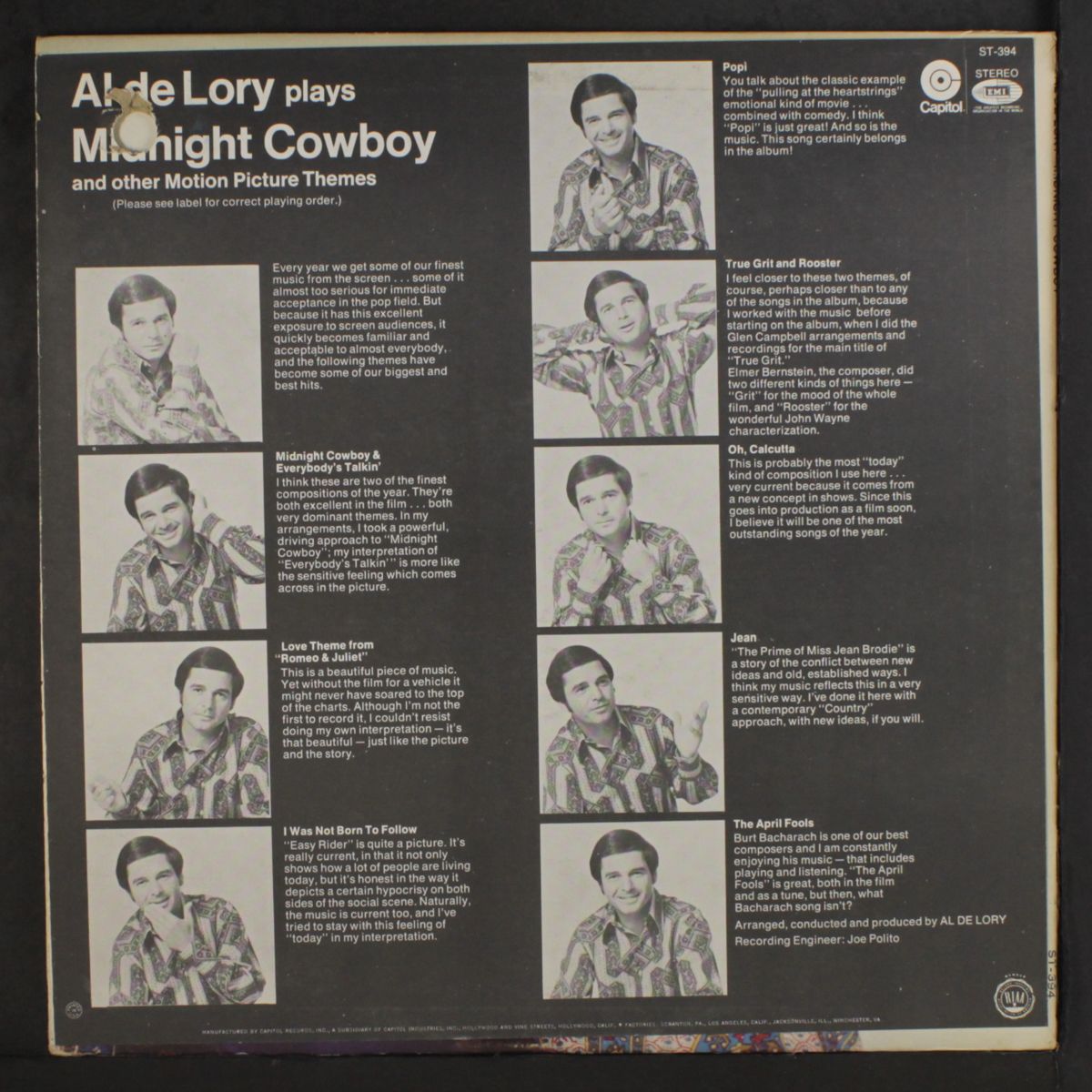 midnight cowboy by AL DE LORY