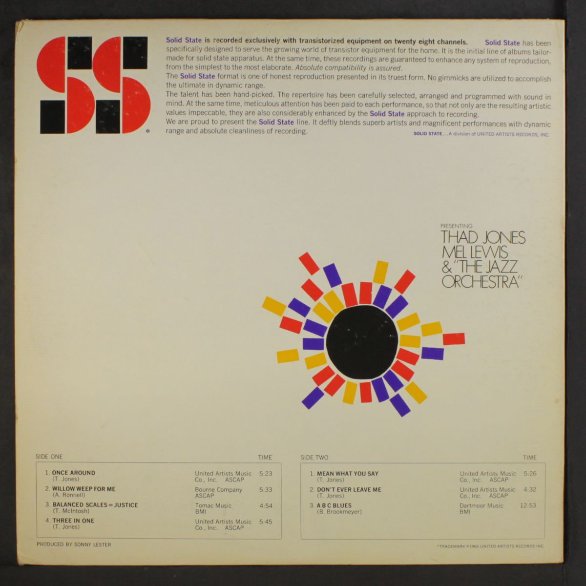 presenting the jazz orchestra by THAD JONES & MEL LEWIS