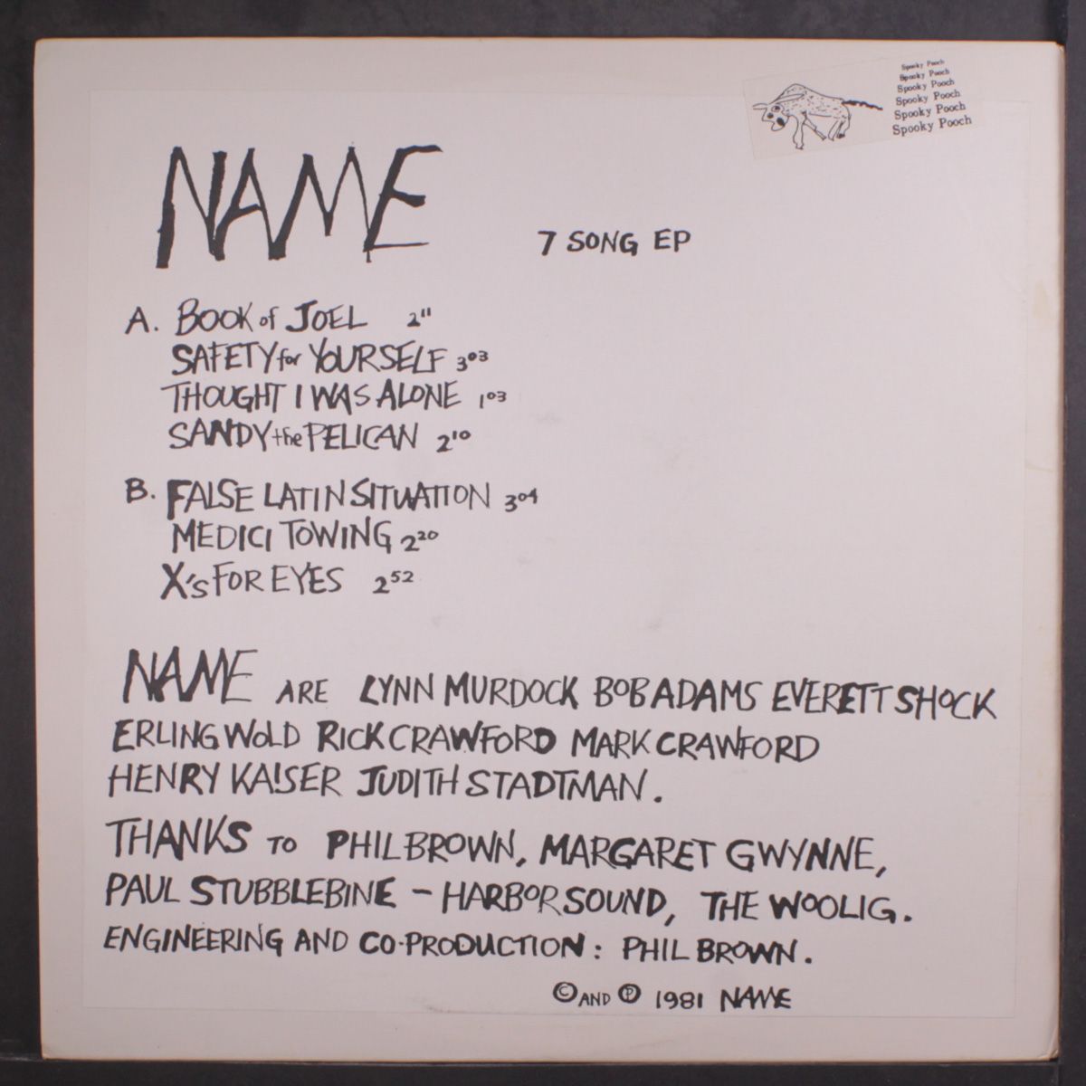 7 song ep by NAME