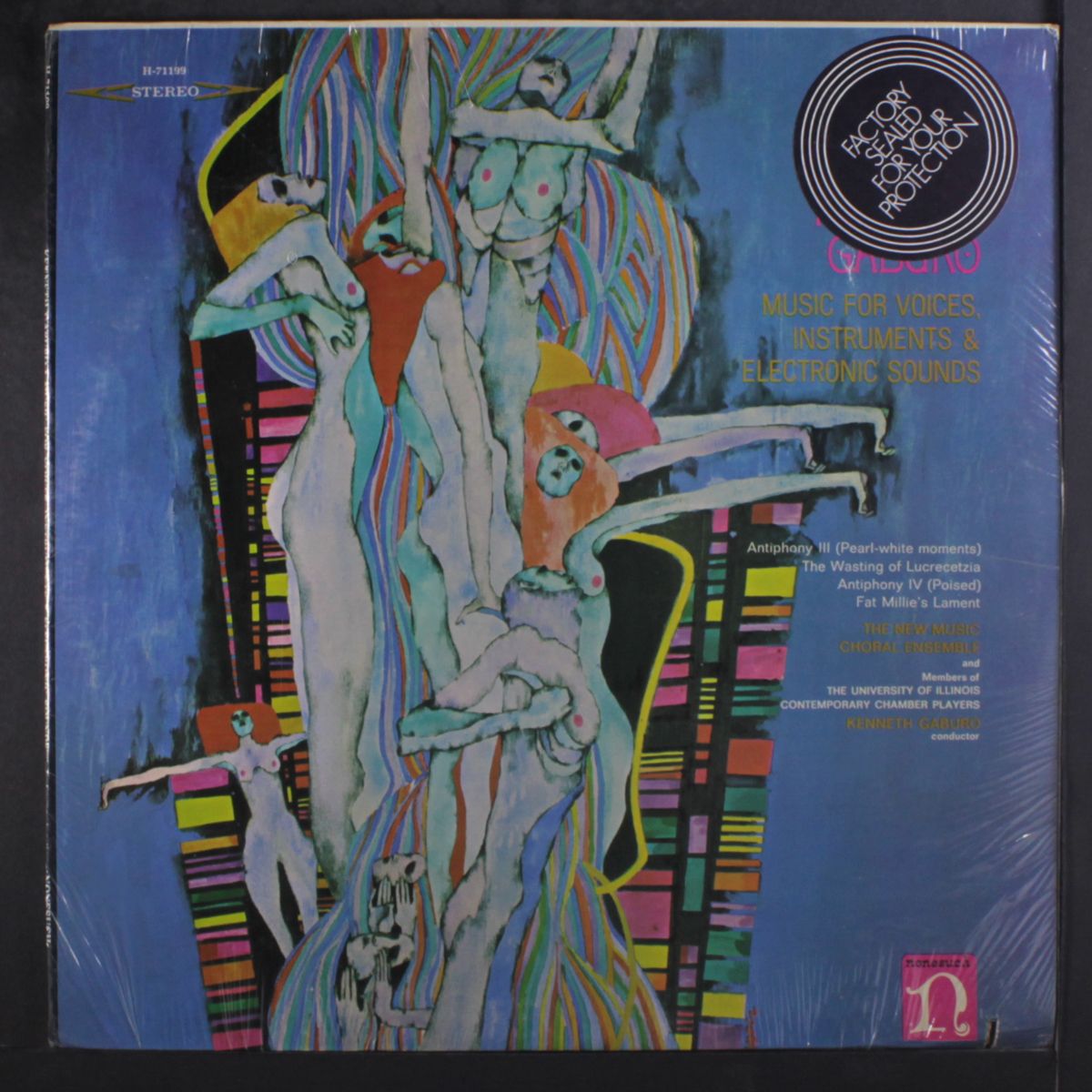 music for voices, instruments & electronic sounds, ne by KENNETH GABURO