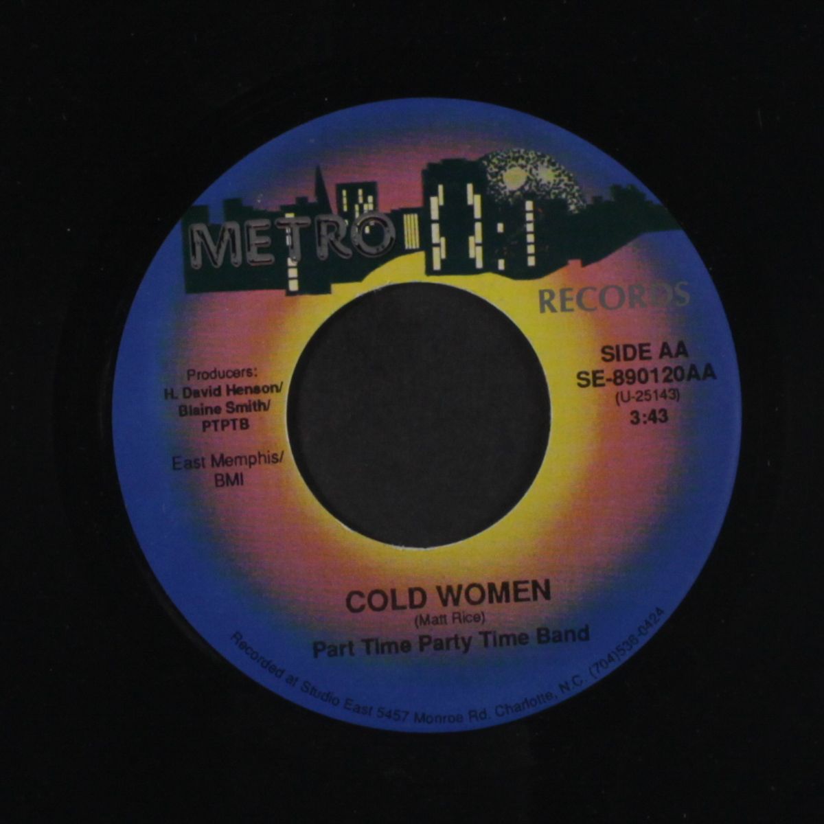 t.g.i.f. / cold women by PART TIME PARTY TIME BAND