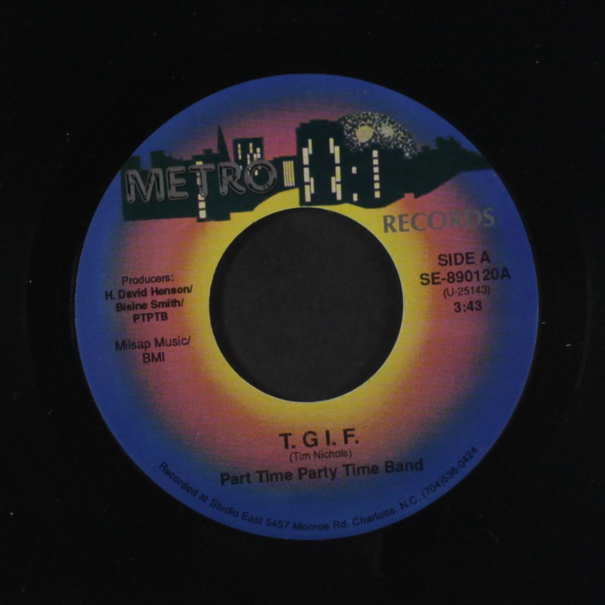 t.g.i.f. / cold women by PART TIME PARTY TIME BAND