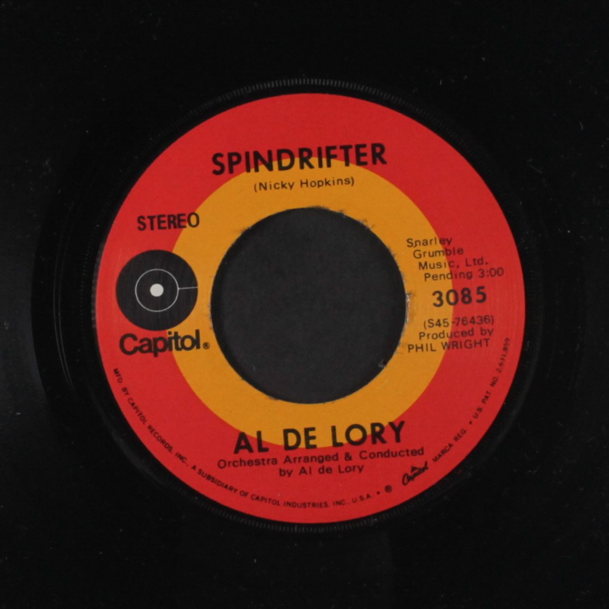 elegy / spindrifter by AL DE LORY