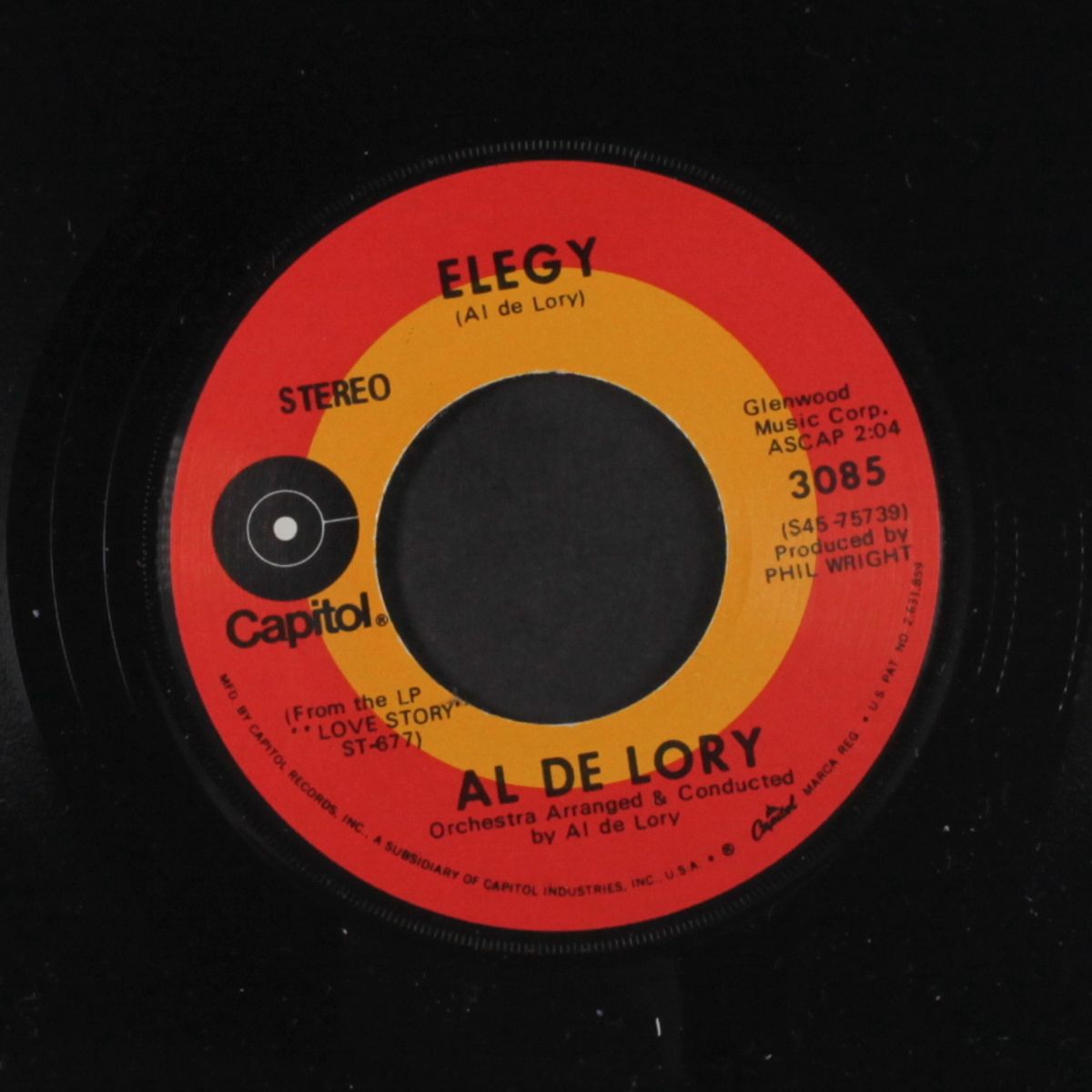 elegy / spindrifter by AL DE LORY