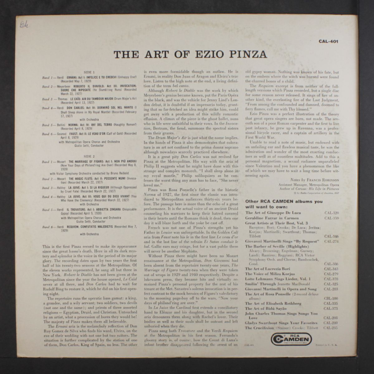 the art of by EZIO PINZA