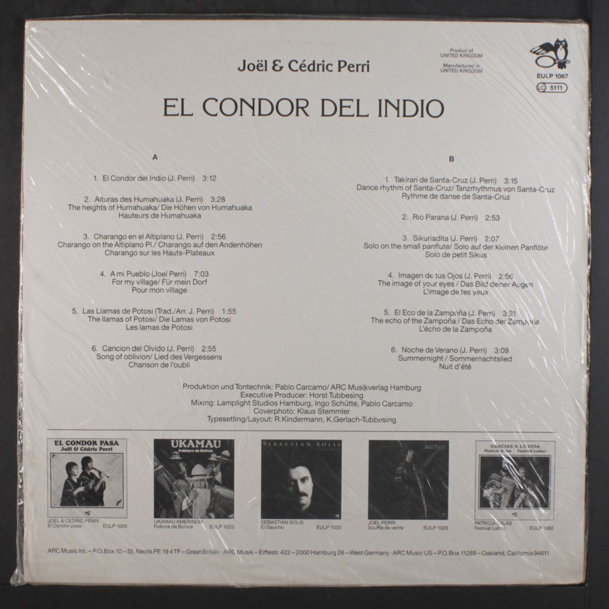 el condor del indio by JOEL &AMP; CEDRIC PERRI