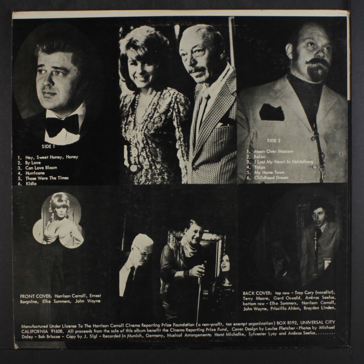 what film personalities are identified ... by TROY CORY