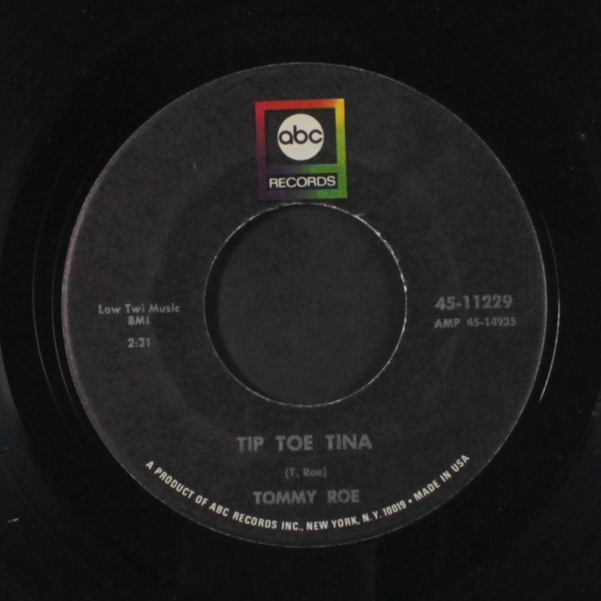 jack and jill / tip toe tina by TOMMY ROE
