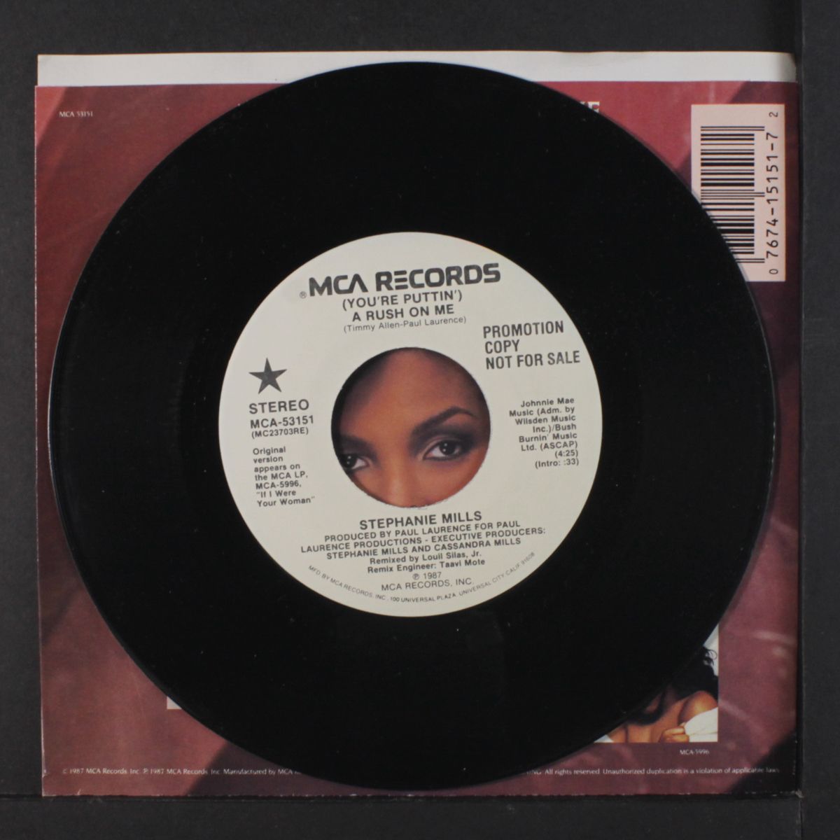you're puttin' a rush on me by STEPHANIE MILLS