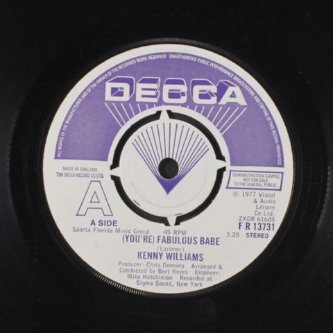 KENNY WILLIAMS