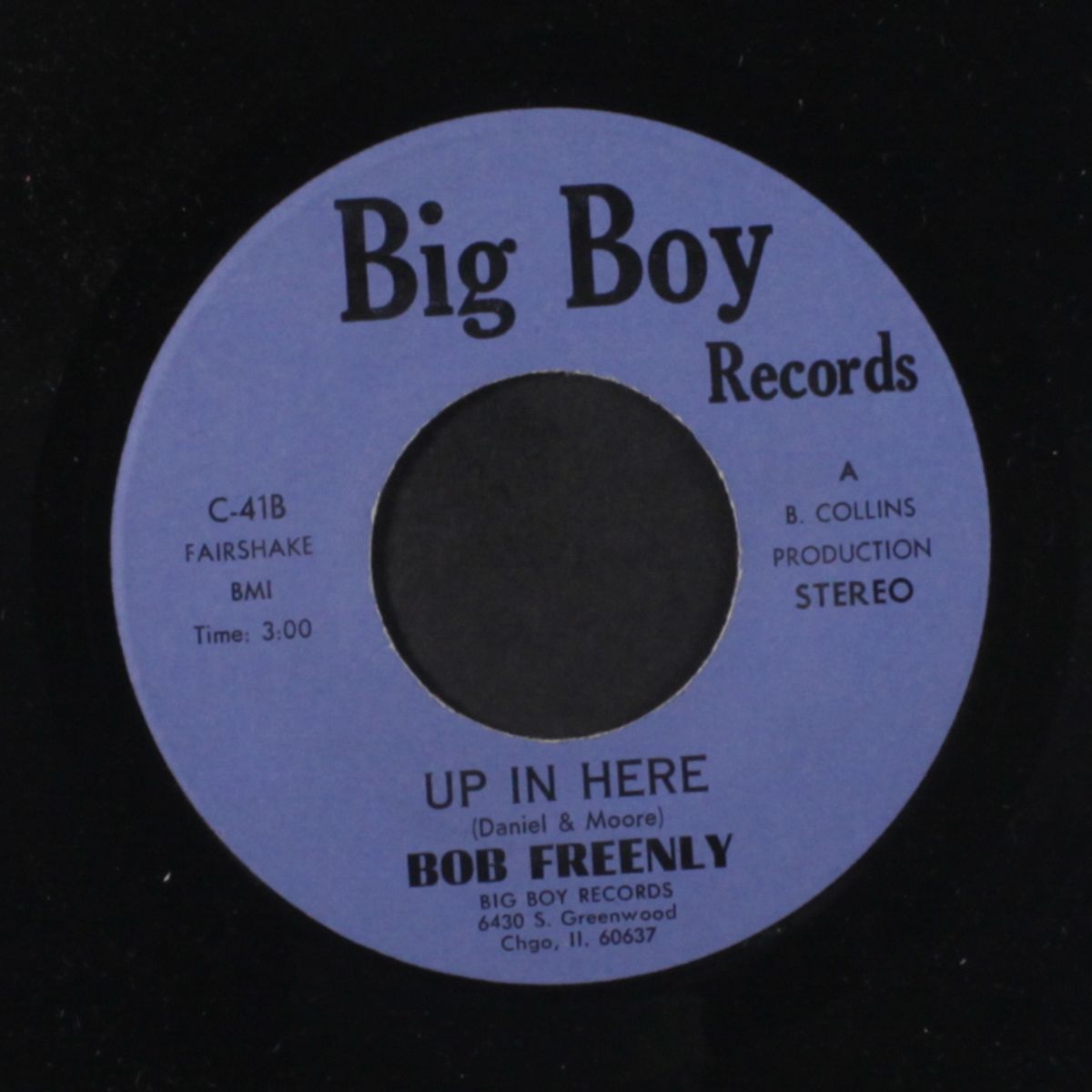 up in here / my mojo working by BOB FREENLY