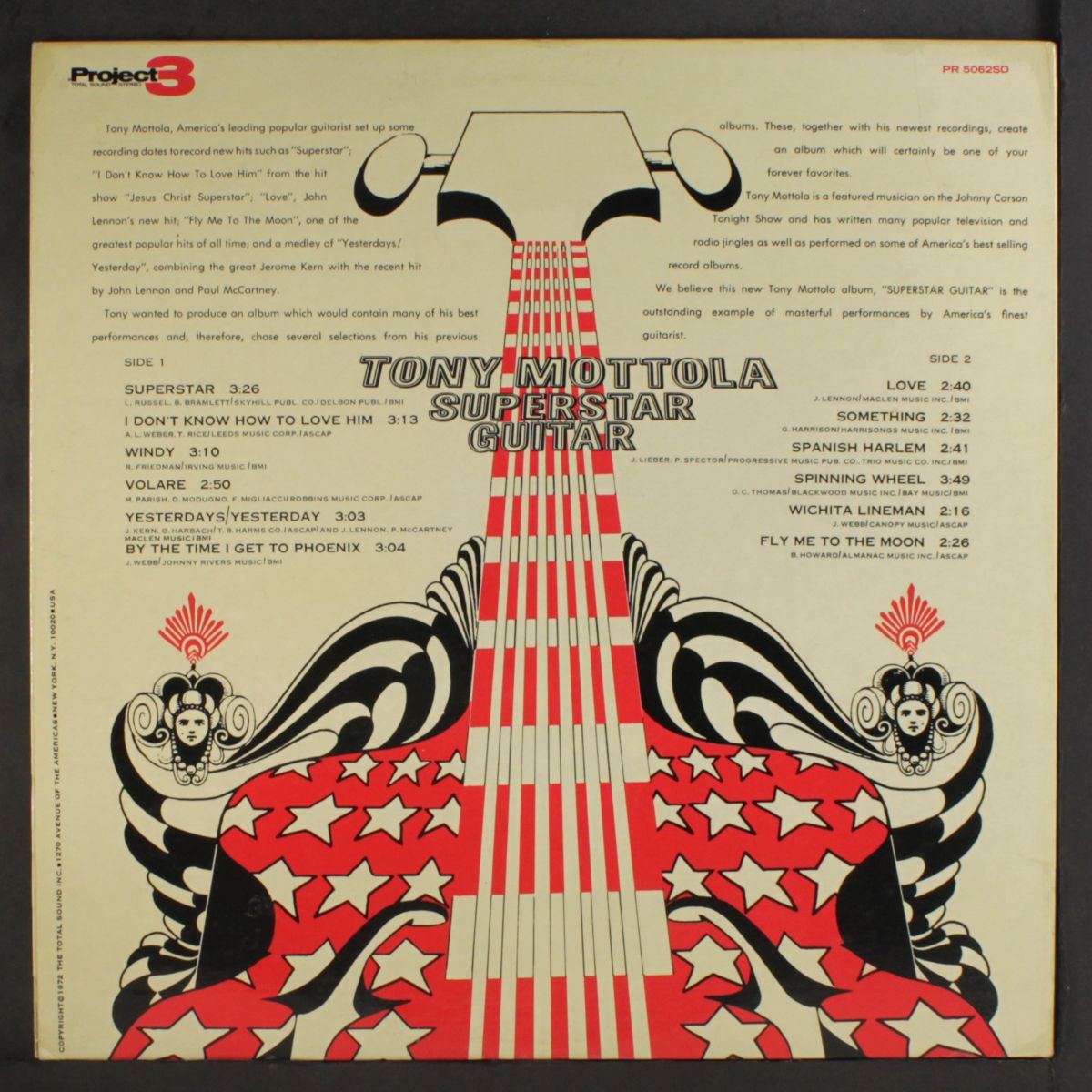 superstar guitar by TONY MOTTOLA