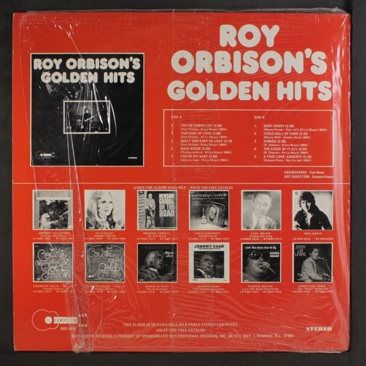 golden hits by ROY ORBISON