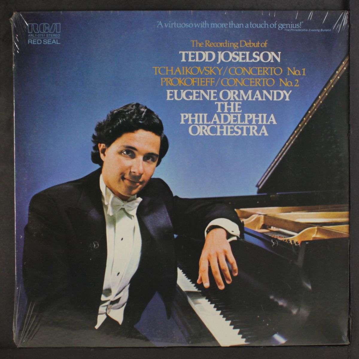 tchaikovsky: concerto no. 1, prokofieff: concerto no. 2 by TEDD JOSELSON