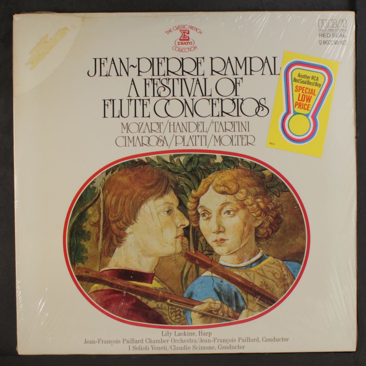 a festival of flute concertos by JEAN-PIERRE RAMPAL