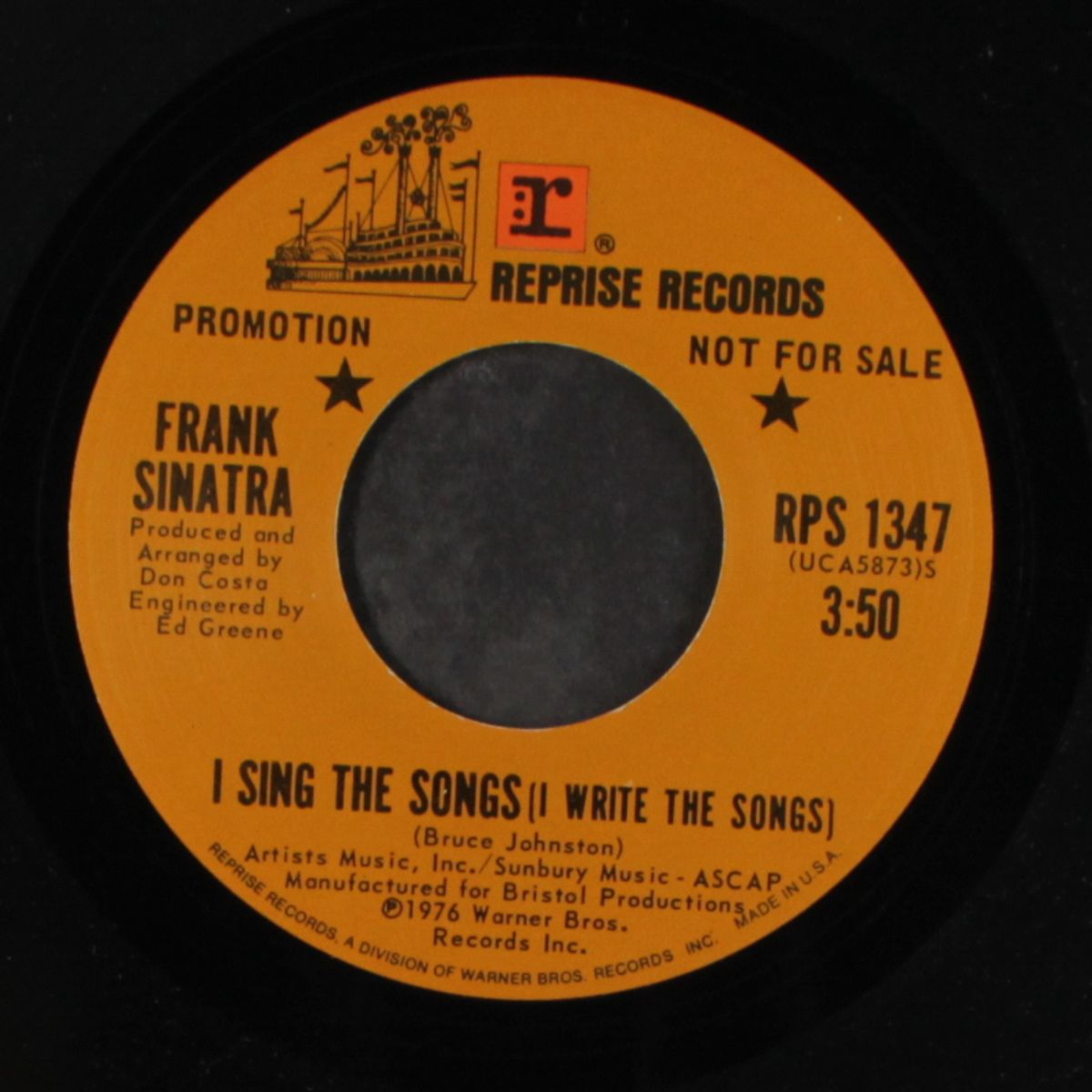 i sing the songs / empty tables by FRANK SINATRA