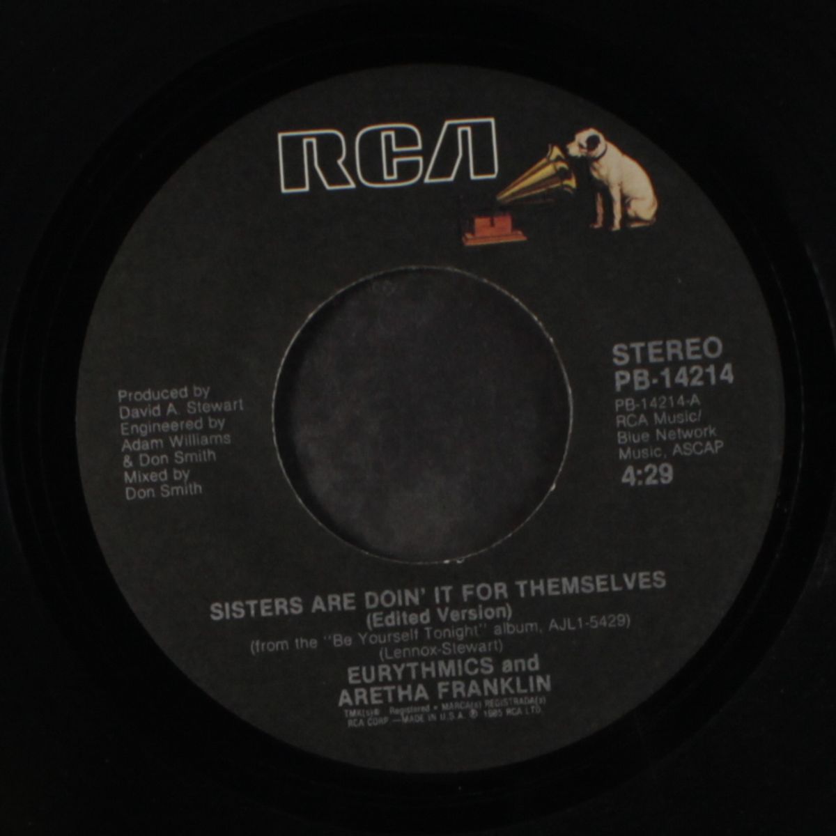 sisters are doin' it for themselves by EURYTHMICS & ARETHA FRANKLIN