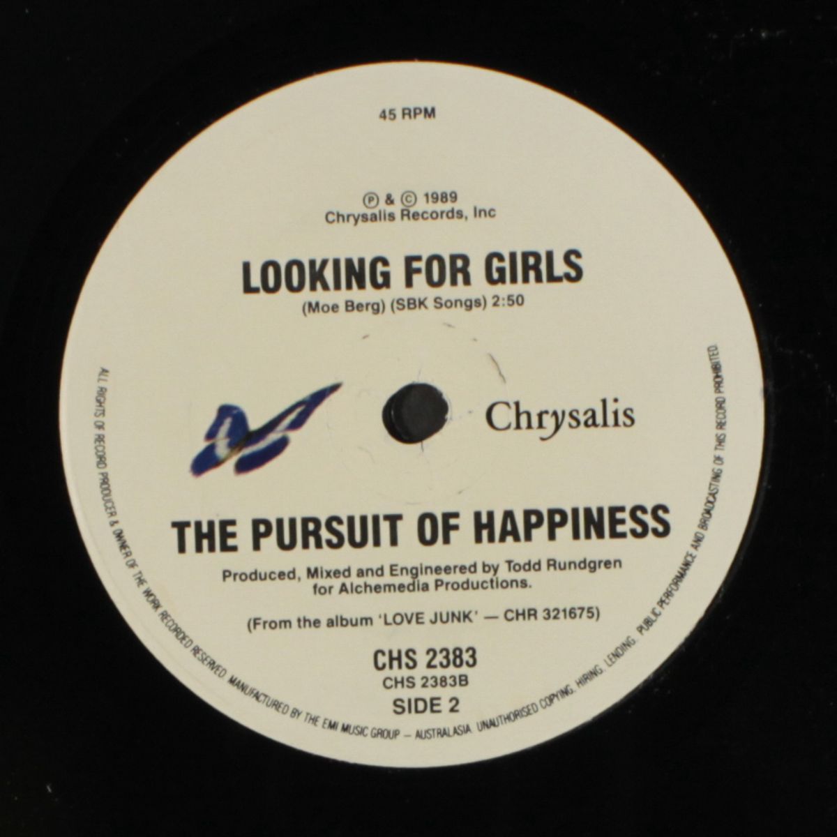 hard to laugh / looking for girls by PURSUIT OF HAPPINESS
