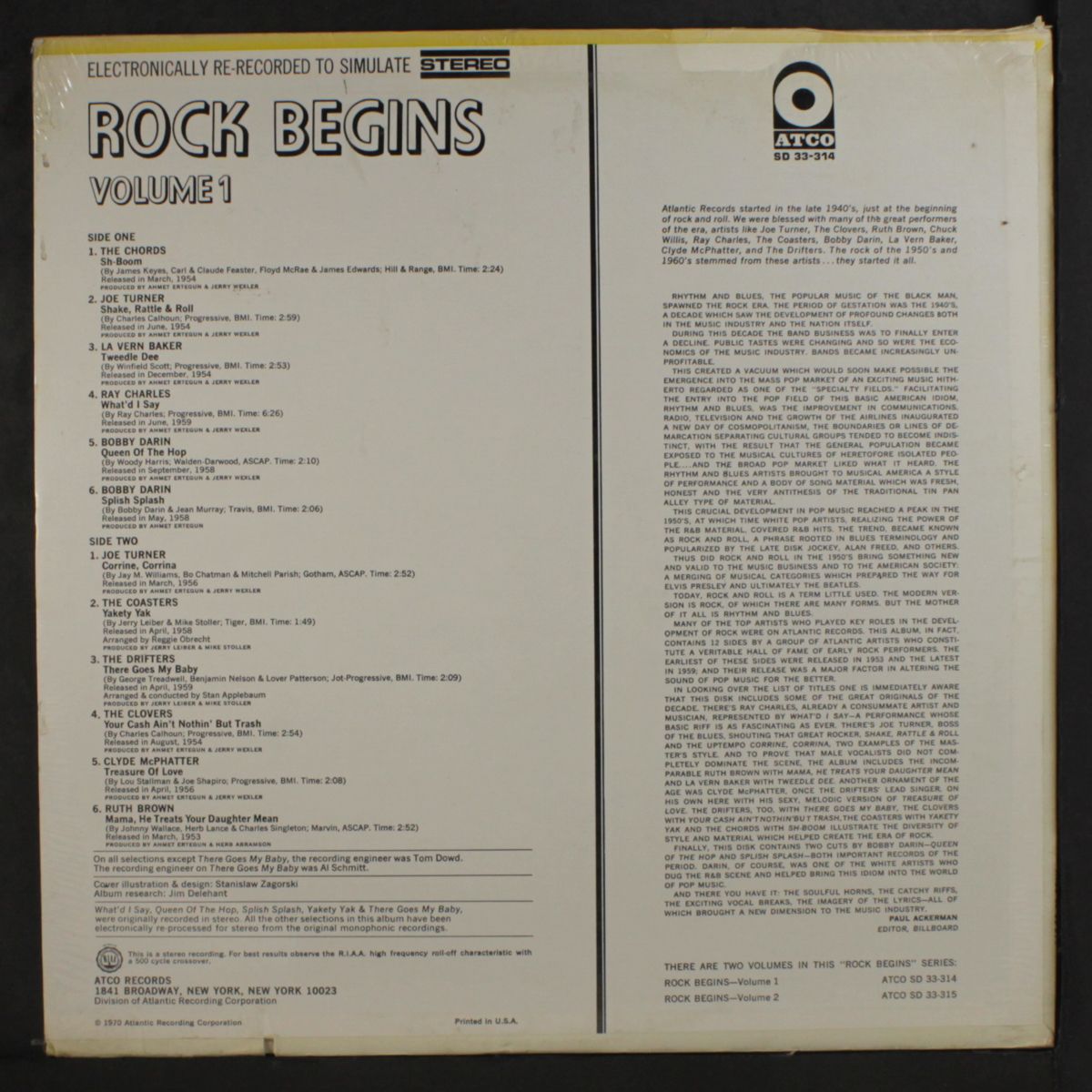rock begins, vol. 1 by VARIOUS