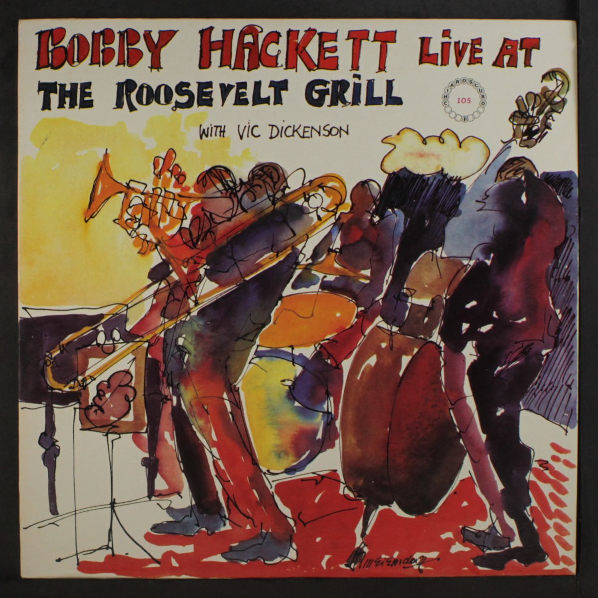 featuring vic dickenson at the roosevelt grill by BOBBY HACKETT