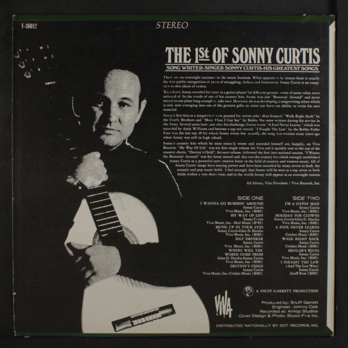 the 1st of by SONNY CURTIS