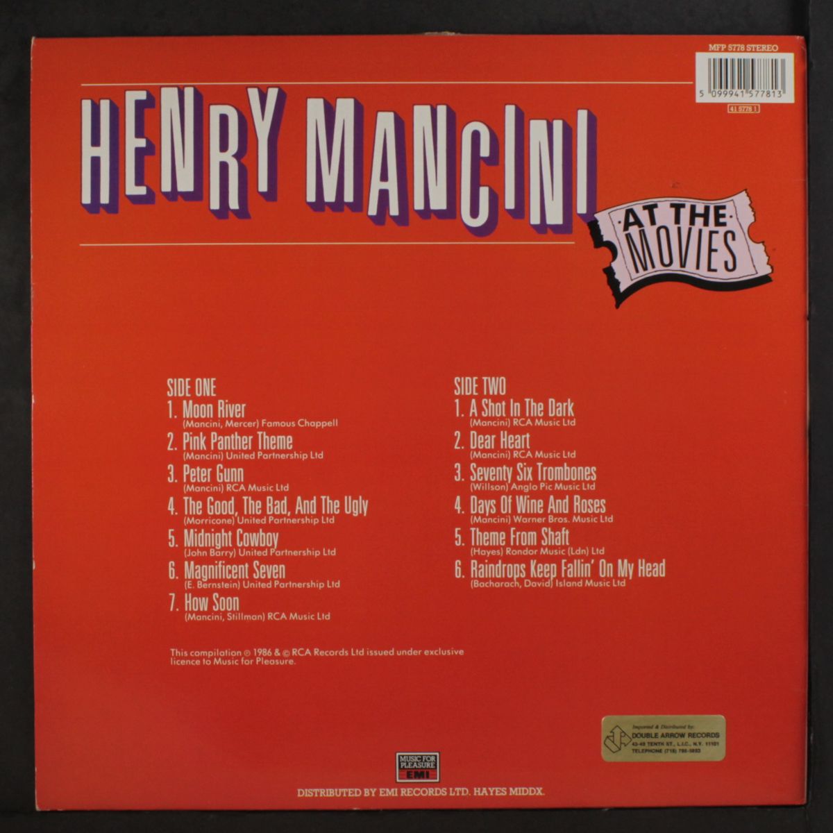 at the movies by HENRY MANCINI