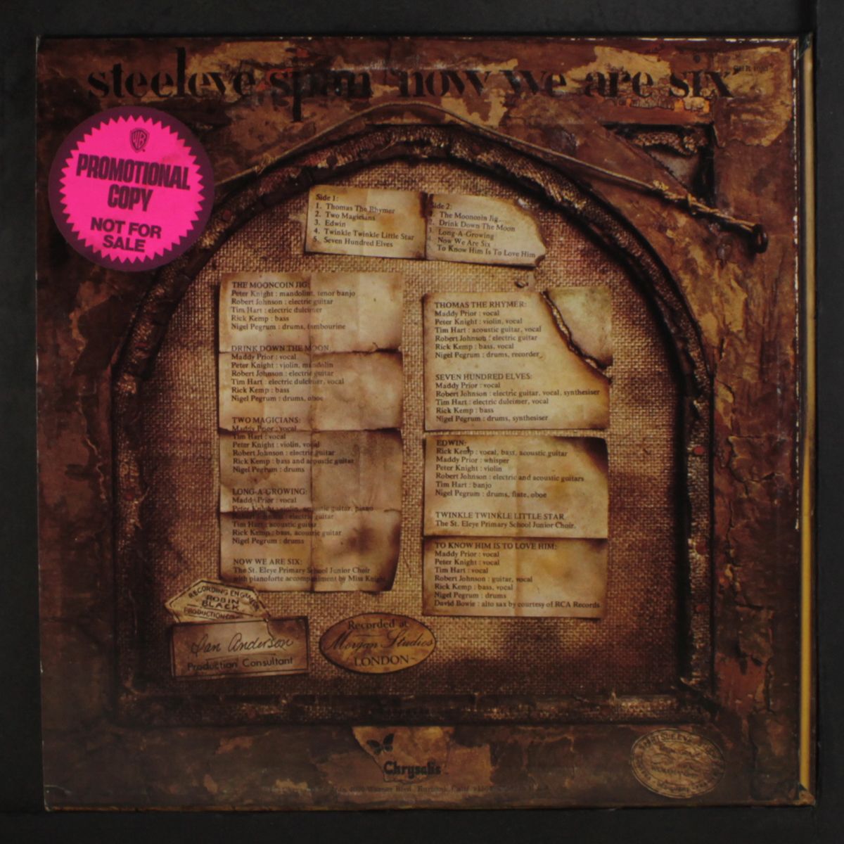 now we are six by STEELEYE SPAN