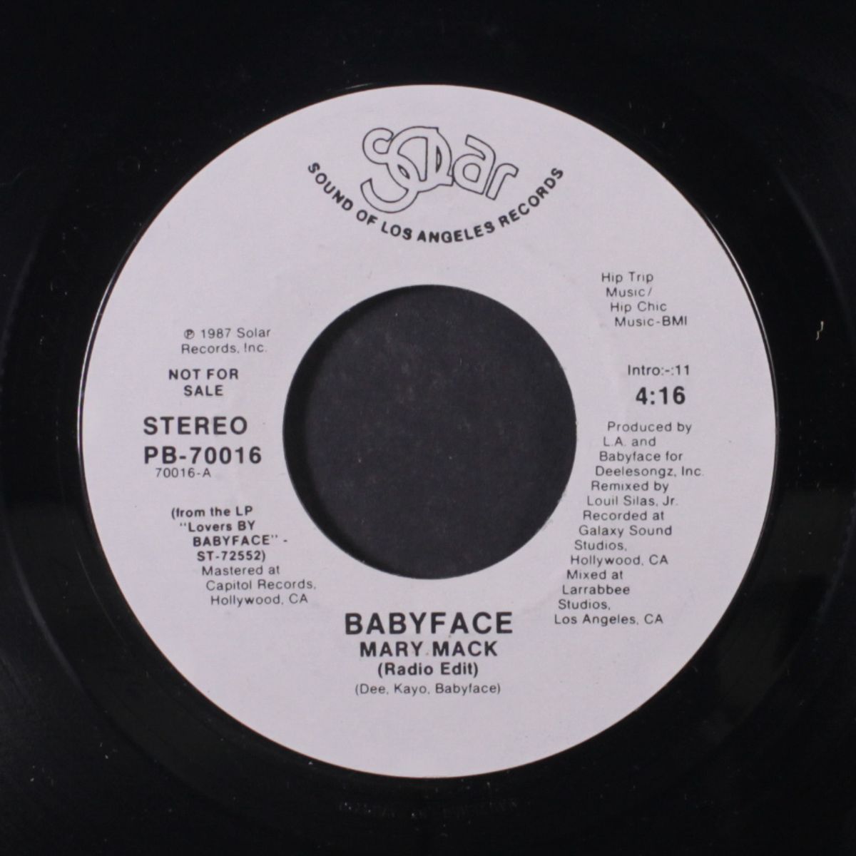 mary mack / same by BABYFACE