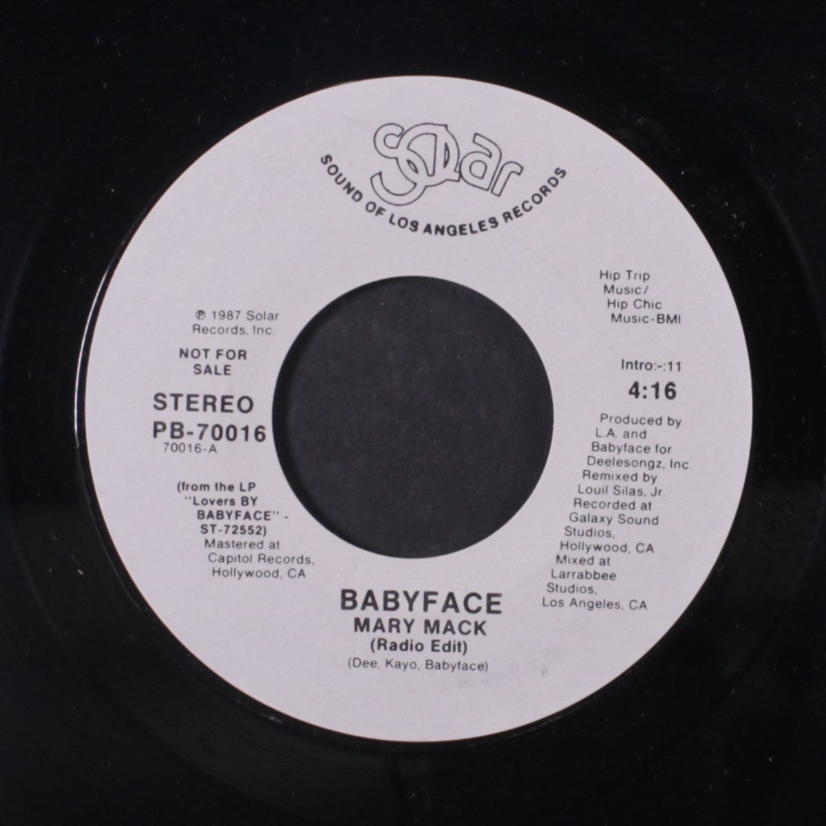 mary mack / same by BABYFACE