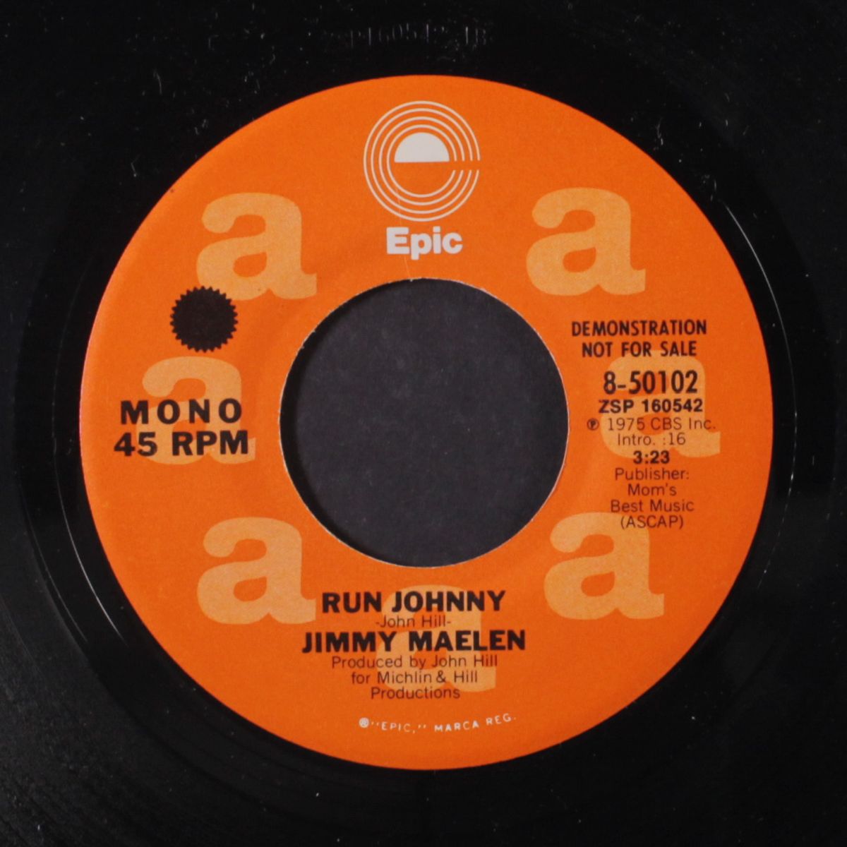 run johnny / mono by JIMMY MAELEN