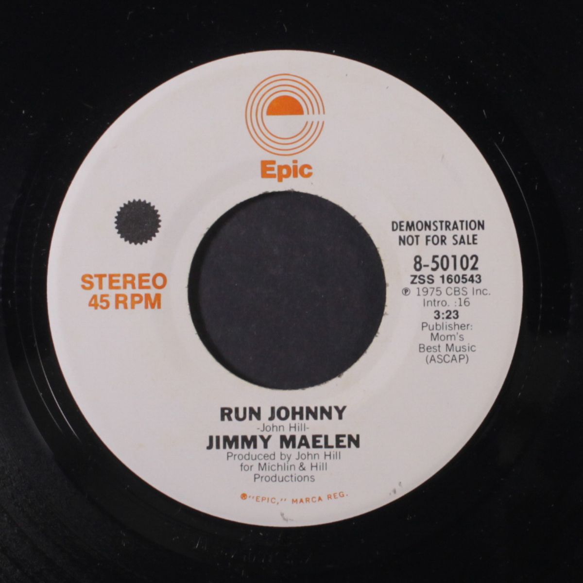 run johnny / mono by JIMMY MAELEN