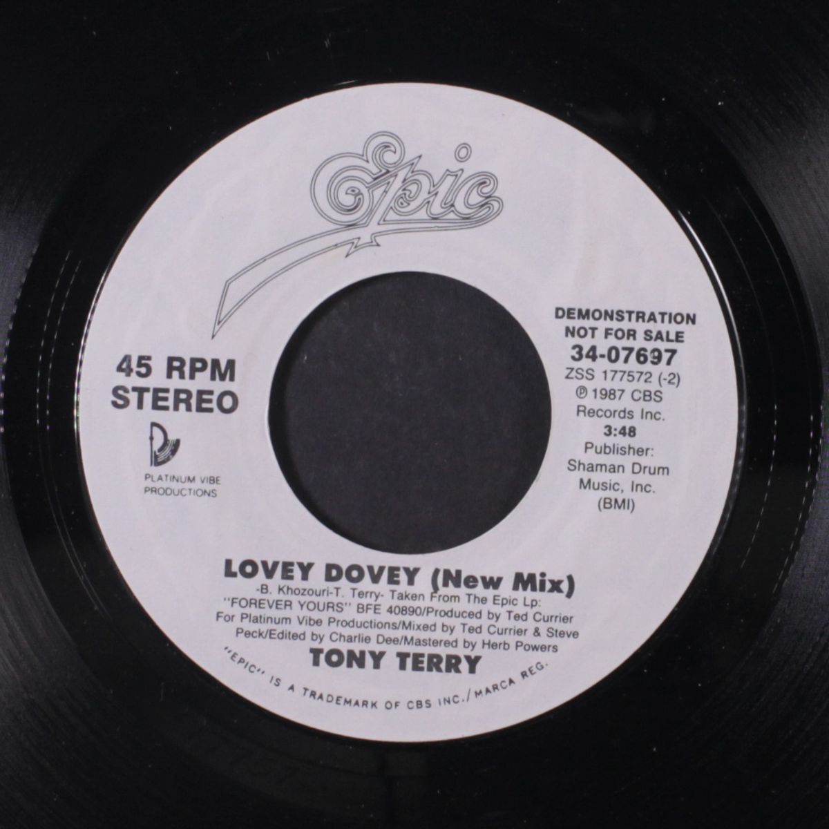 lovey dovey / same by TONY TERRY