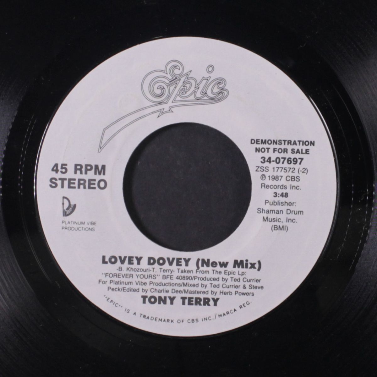 lovey dovey / same by TONY TERRY