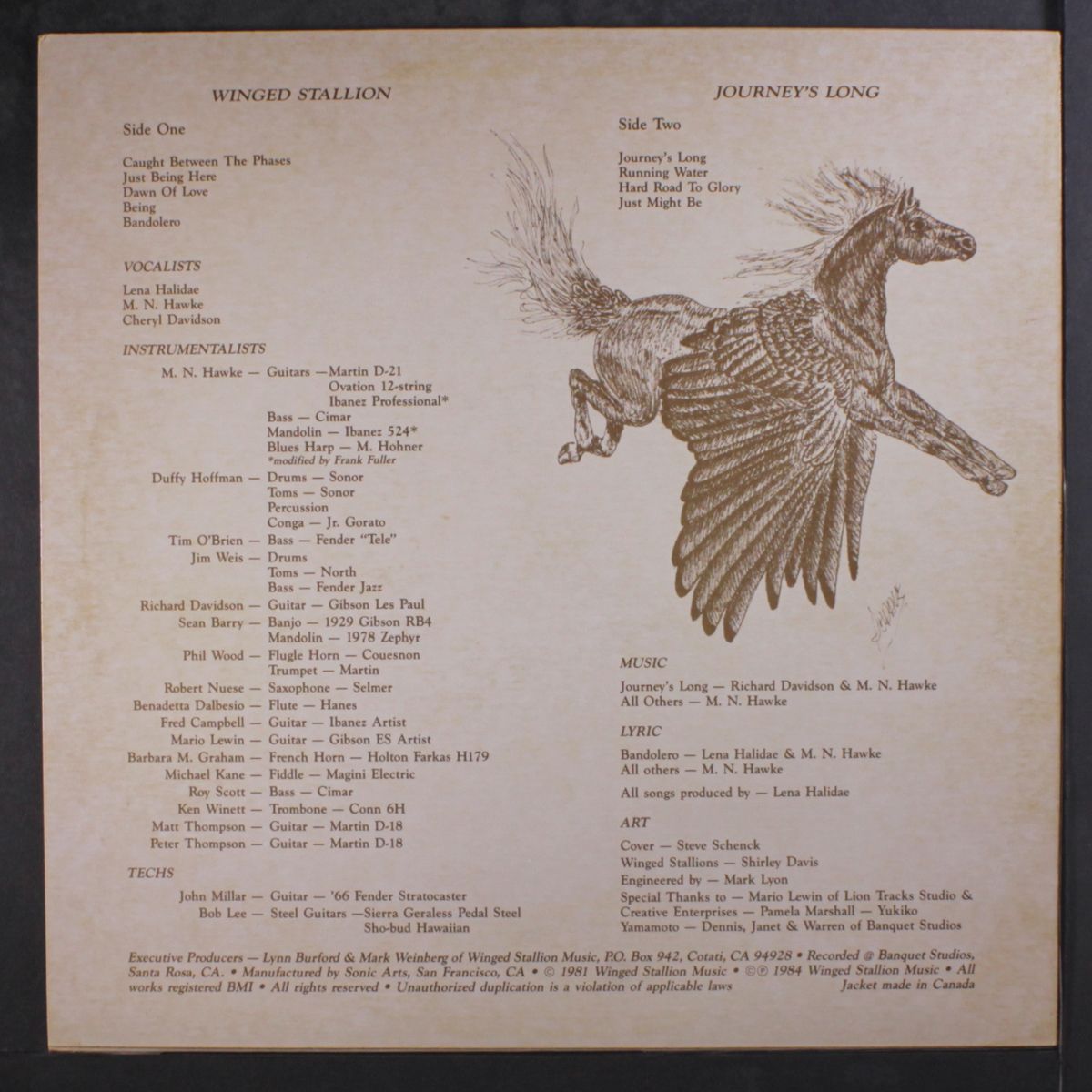 journey's long by WINGED STALLION