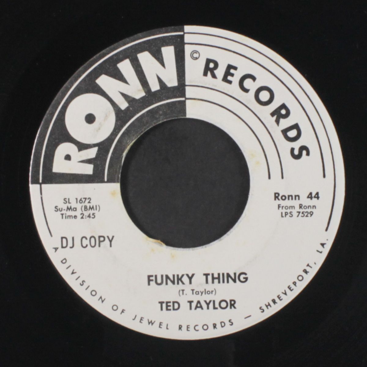 something strange is goin' on in my house / funky thing by TED TAYLOR