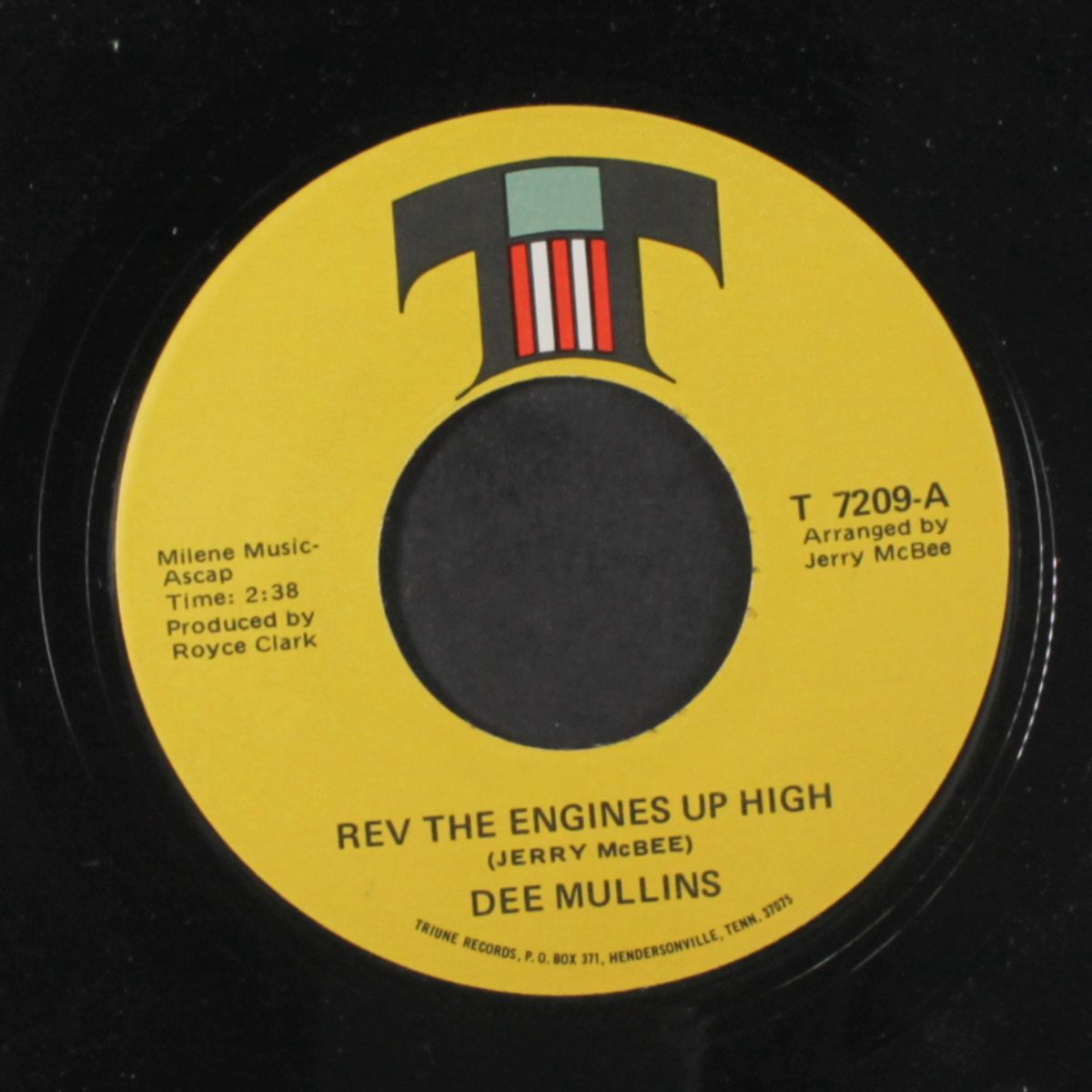 rev the engine up high / a little better by DEE MULLINS