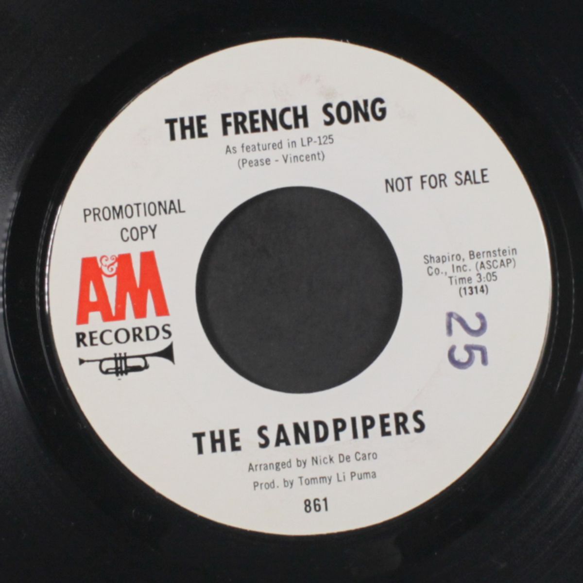 bon soir dame / the french song by SANDPIPERS