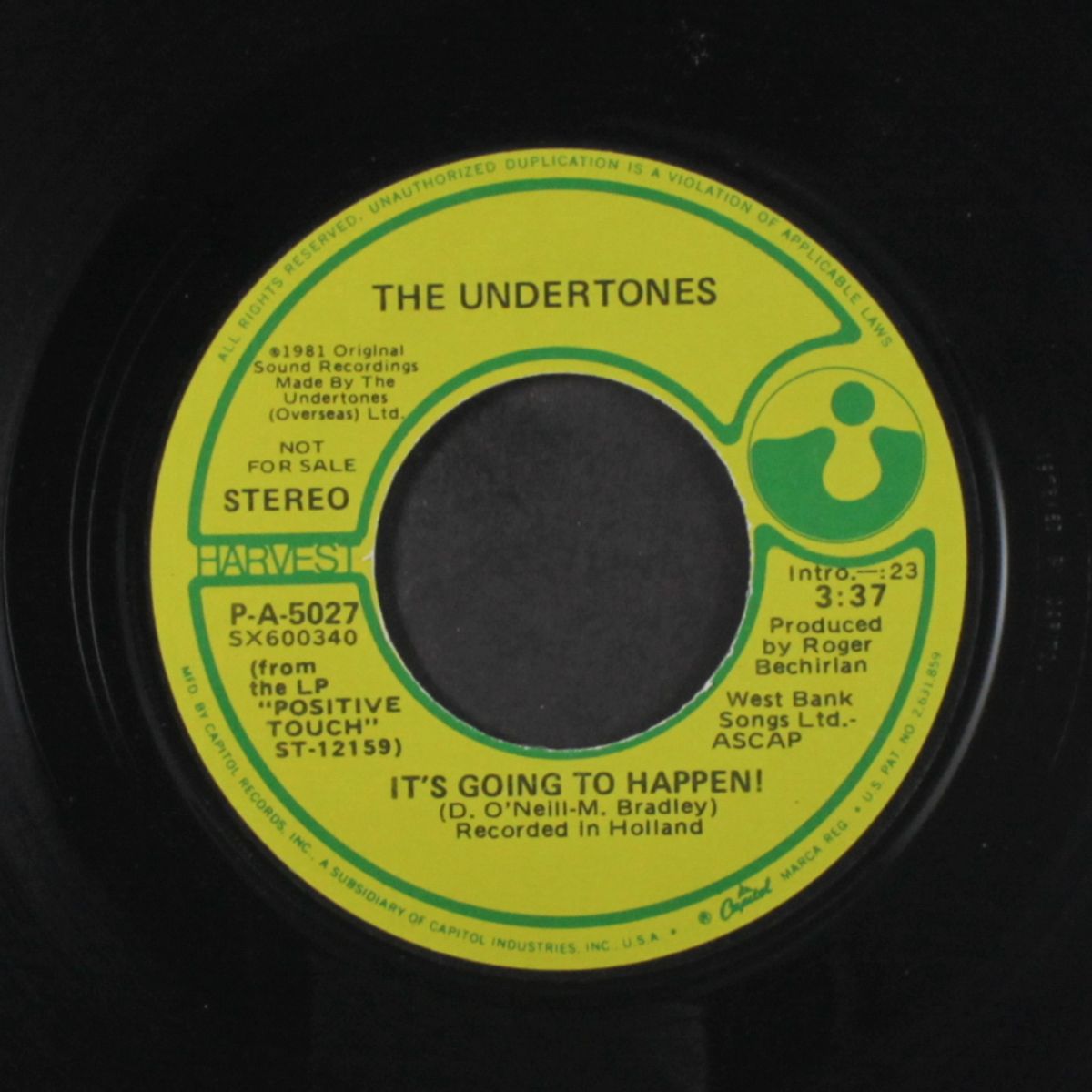 it's going to happen / same by UNDERTONES