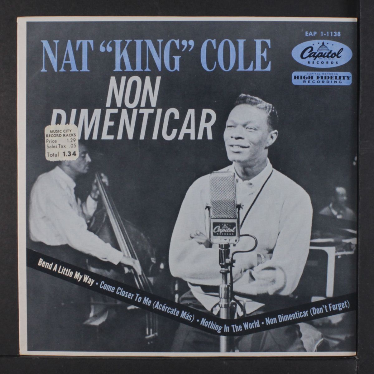 non dimenticar by NAT KING COLE