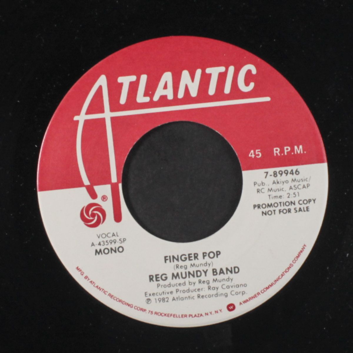 finger pop / mono by REG MUNDY BAND