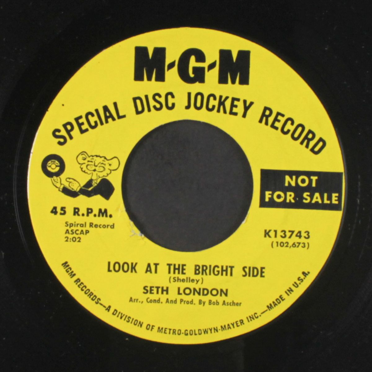 all mine almost / look at the bright side by SETH LONDON