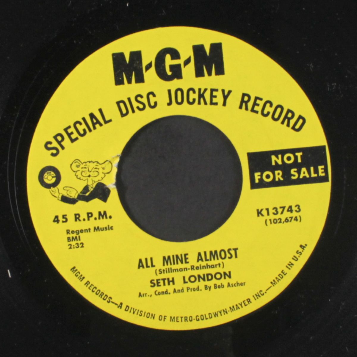 all mine almost / look at the bright side by SETH LONDON
