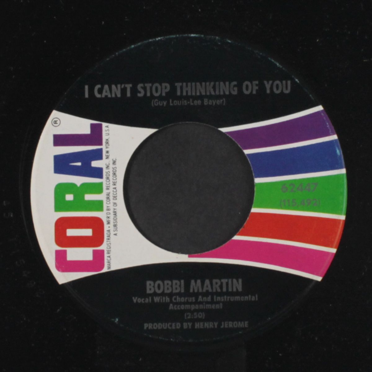 a million thanks to you by BOBBI MARTIN