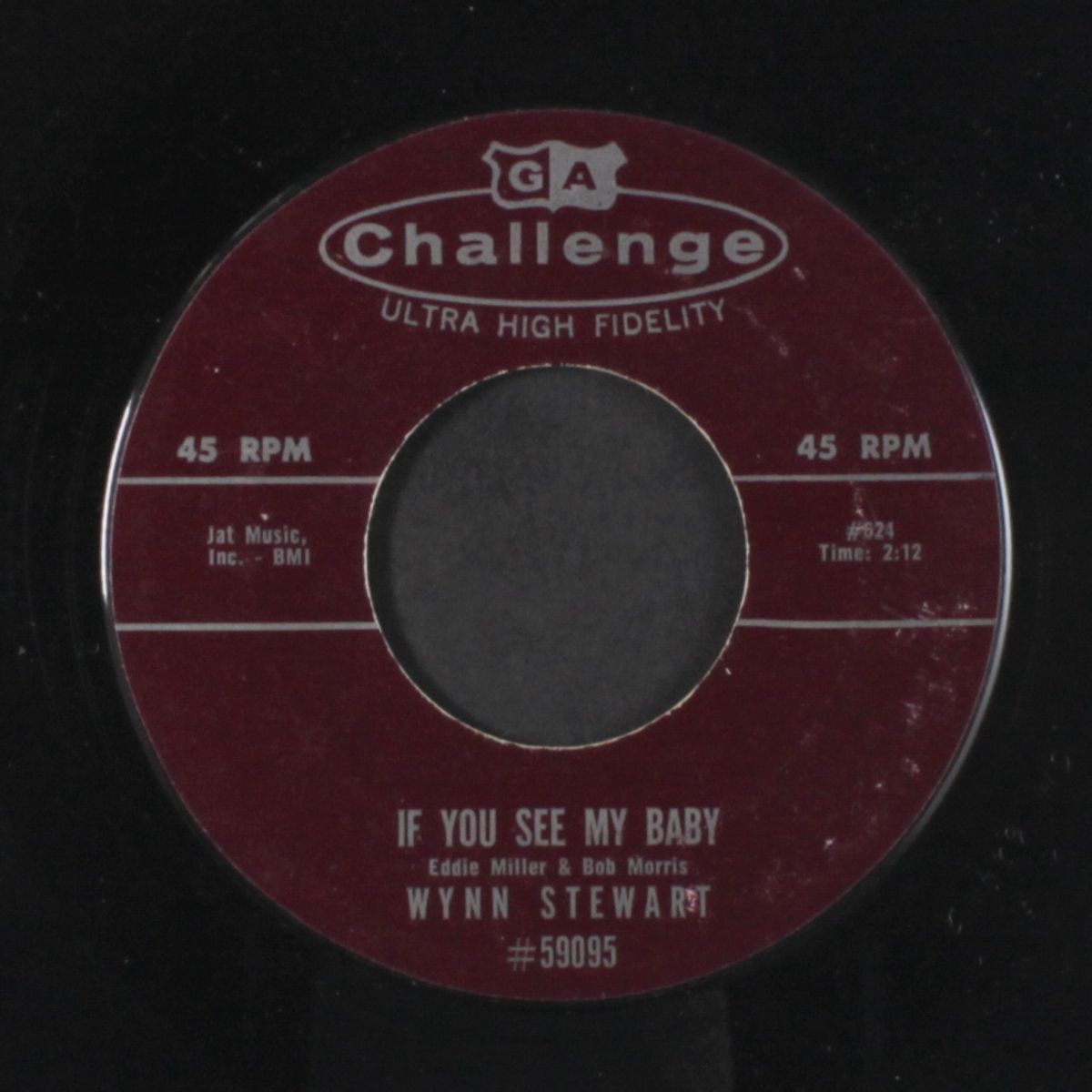 if you see my baby / i'd rather have america by WYNN STEWART
