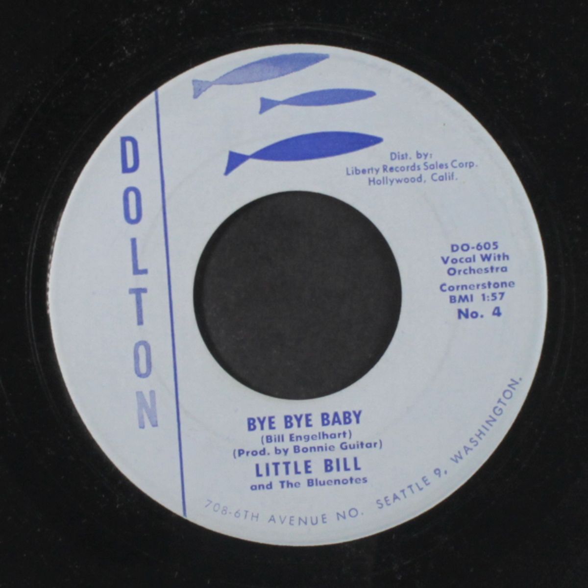 i love an angel / bye bye baby by LITTLE BILL & BLUENOTES
