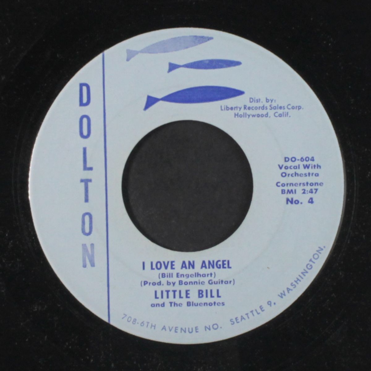 i love an angel / bye bye baby by LITTLE BILL & BLUENOTES